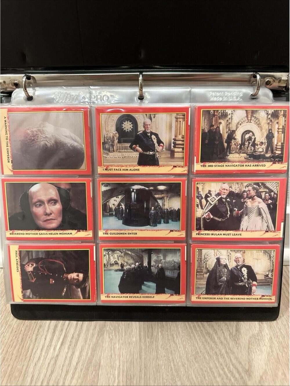 1984 Fleer Dune Movie Trading Card Complete Base Set 137+